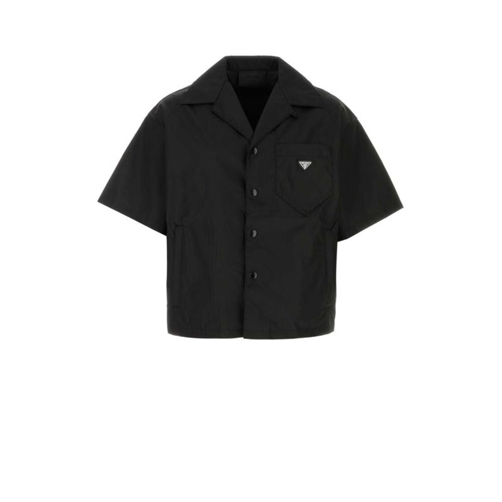 Prada Men Black Re-Nylon Shirt